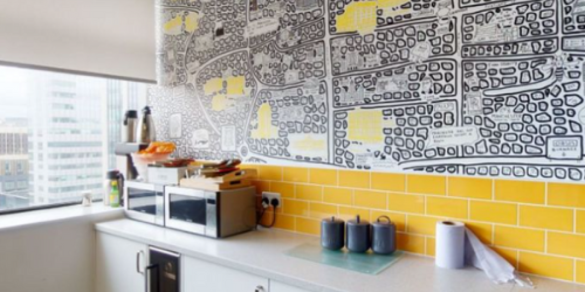 Kitchen area at Bruntwood - Manchester One