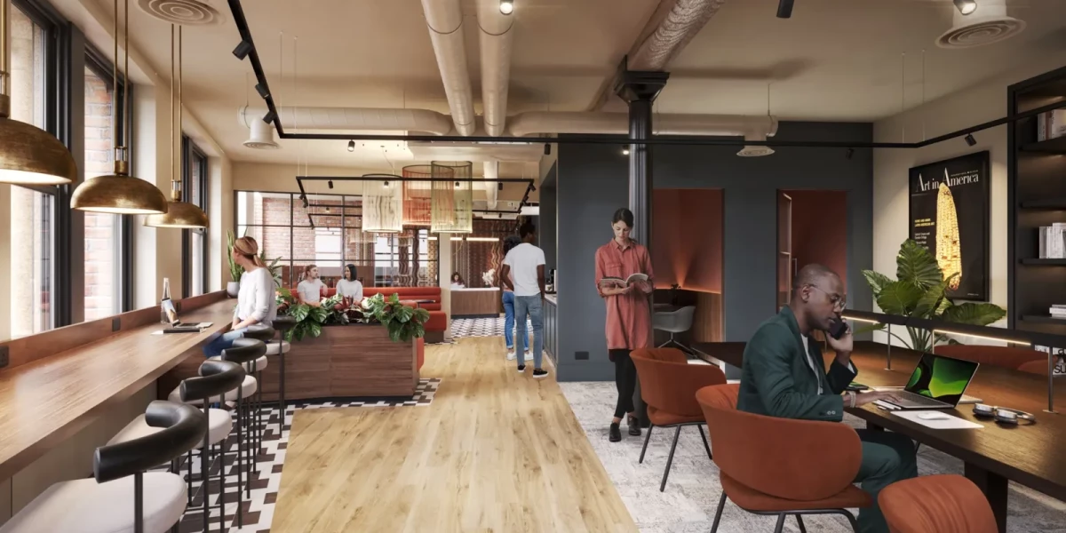 Working space at Bruntwood - 117-119 Portland Street