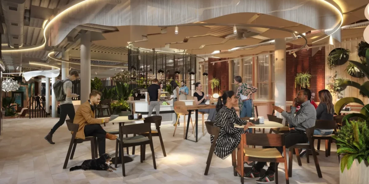 Working space at Bruntwood - West Village