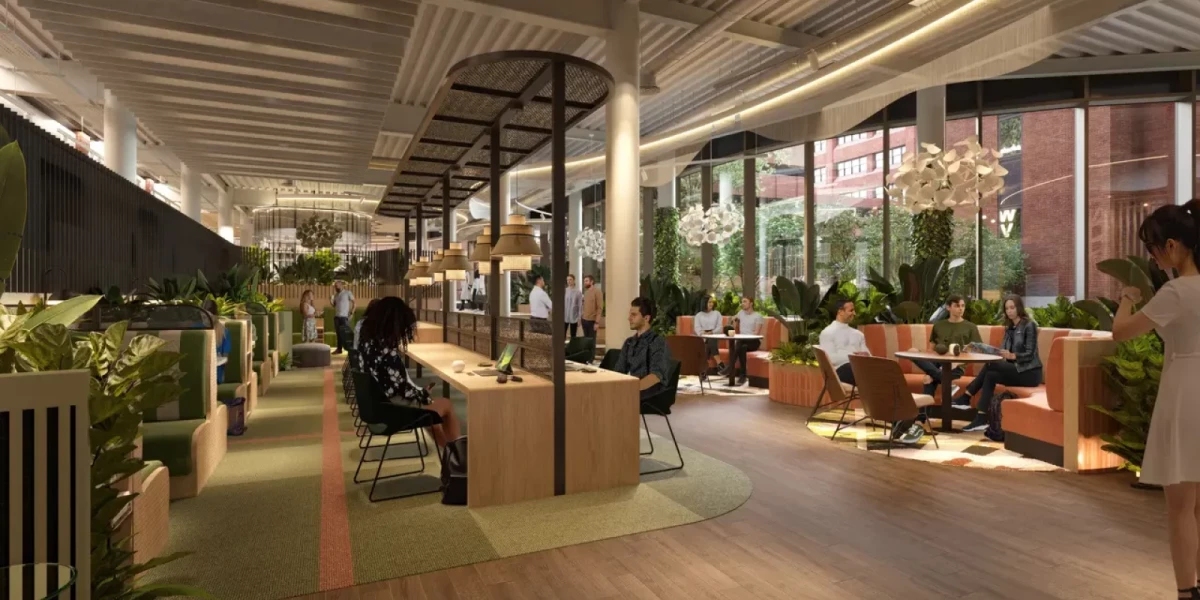 Working space at Bruntwood - West Village