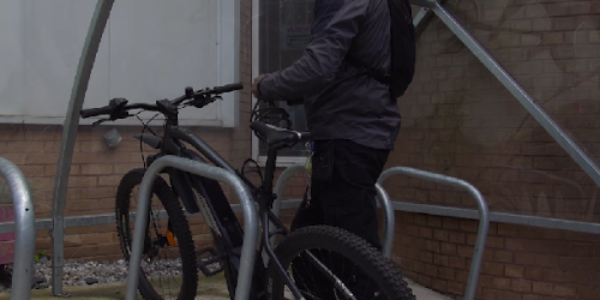 Bicycle storage at Castle Cavendish Enterprise Centre