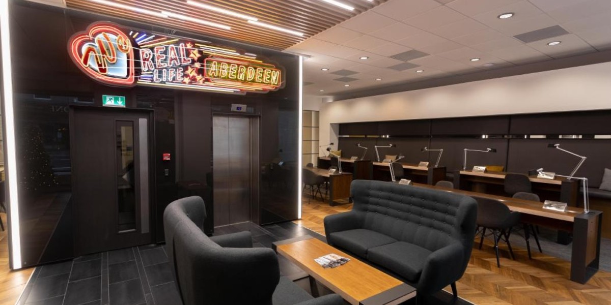 Break out space at Centrum Offices - Aberdeen