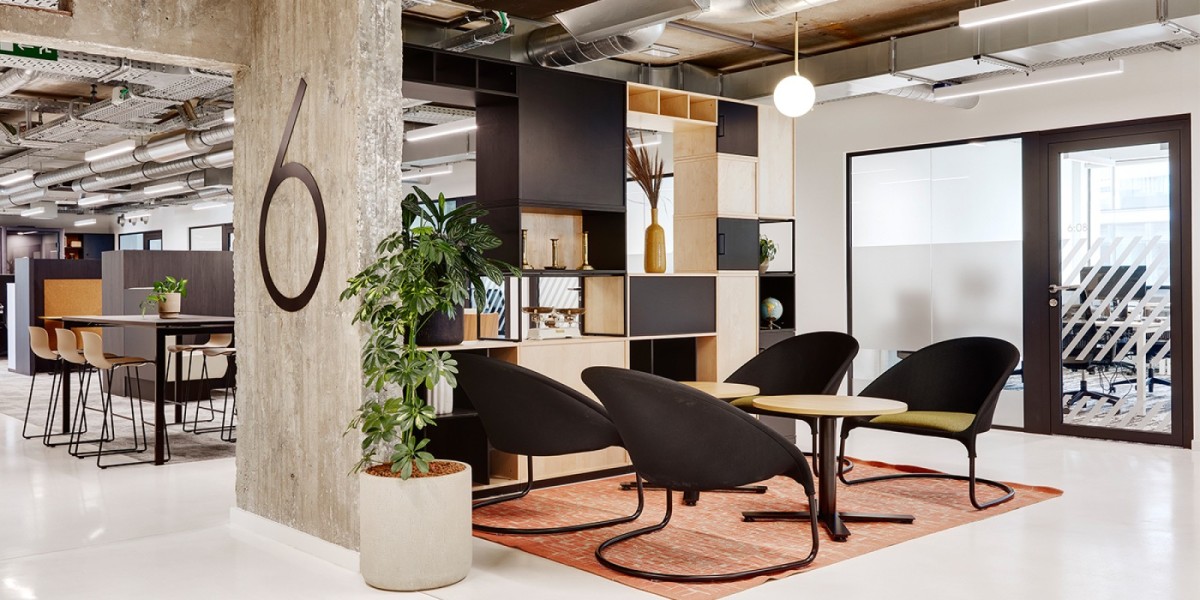 Lounge area at Clockwise Brussels
