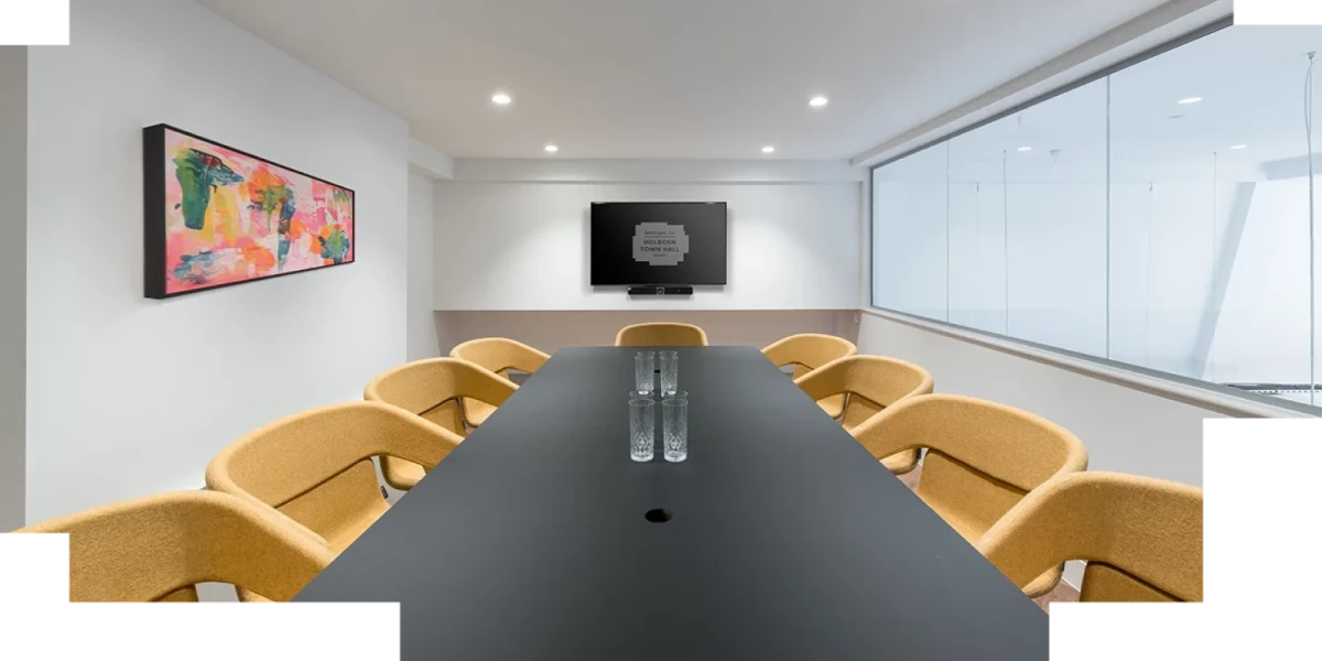 Meeting room at The Boutique Holborn Town Hall