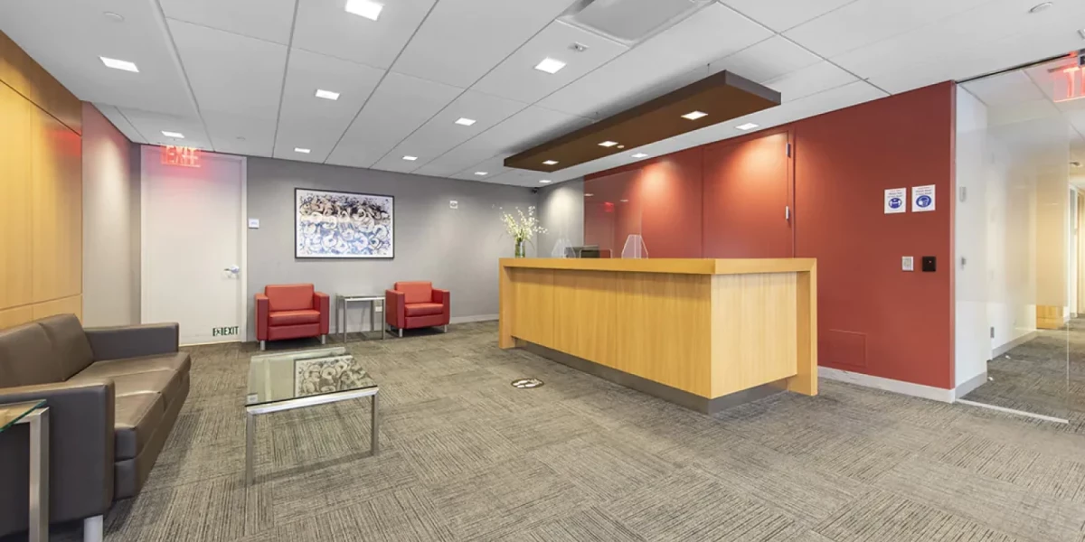 Manned Reception at Corporate Suites NYC Office Space - Lexington Avenue