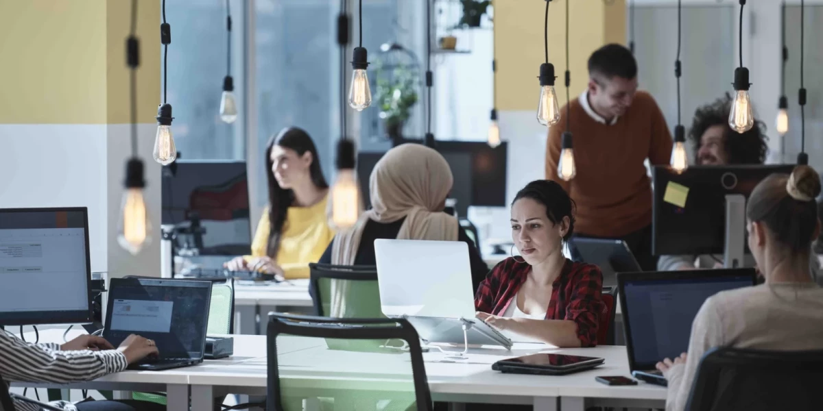 Fixed desk at Collaborative One - Flexible Workspaces & Office Rental