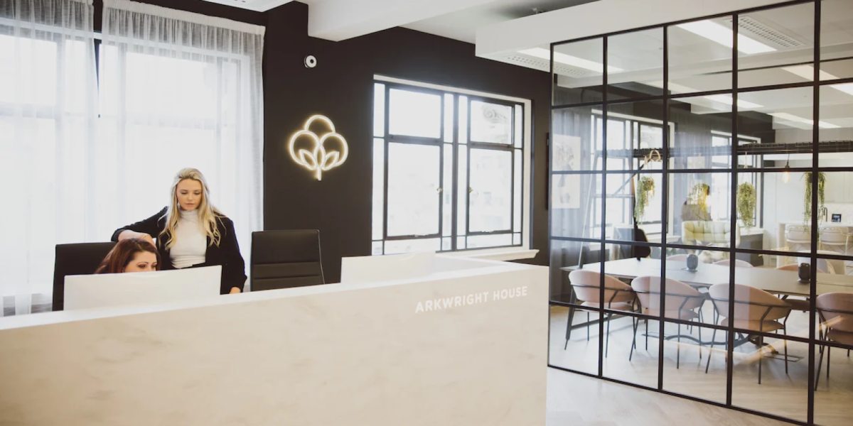 Arkwright House manned reception - Orega Manchester