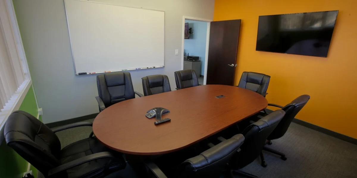 Conference room at Suites 204 at New Jersey