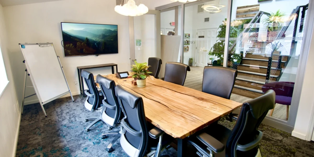 Beautiful office space for rent at En Masse Coworking, Morristown