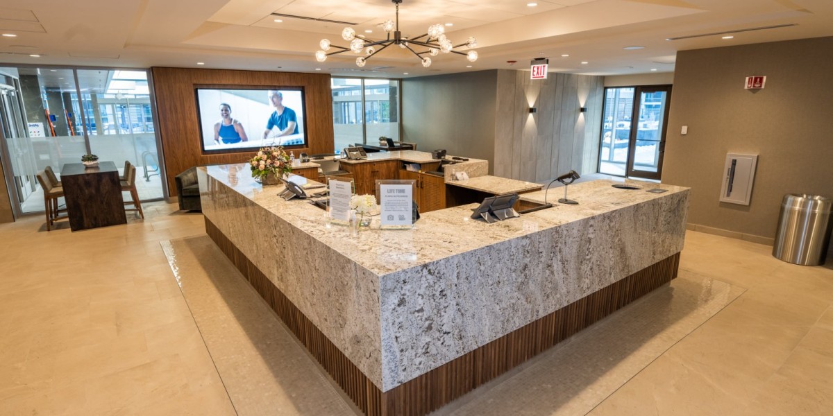 Manned reception at Life Time Work River North