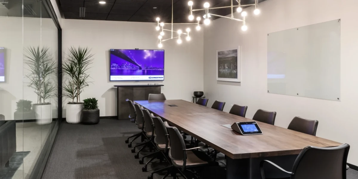 Meeting room at Industrious at Ogilvie