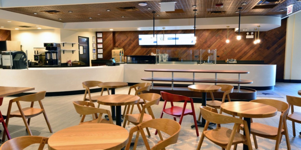 On-site cafe at Office Evolution, O'Hare, Chicago