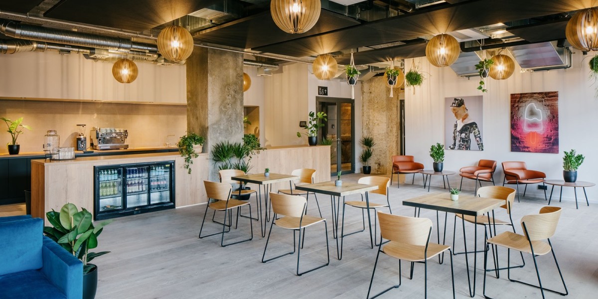 Onsite cafe at Eiswerk Berlin