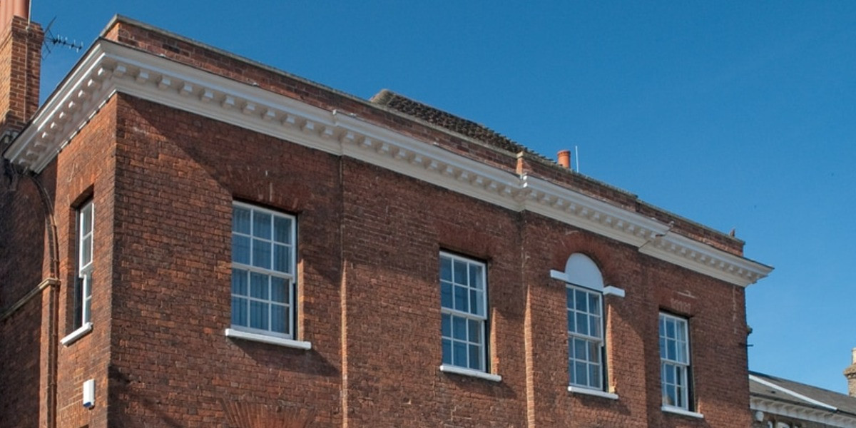Bedford i-kan Business Centre, a red-brick building on Mill Street, Bedford