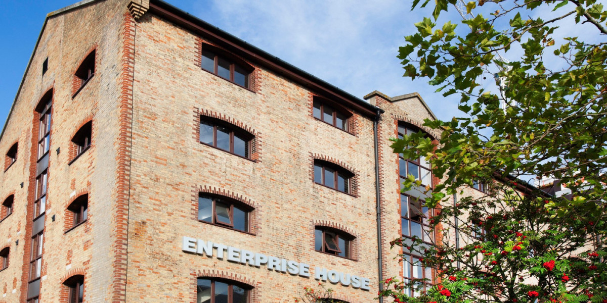 Converted brick warehouse of Enterprise House, Ocean Village, Southampton