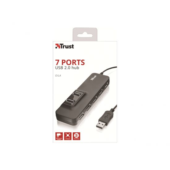 Trust OILA 7 Port USB 2.0 Hub
