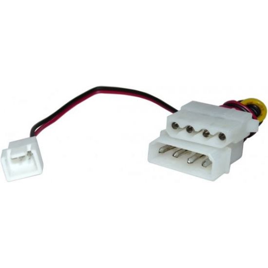 Strømforsyningsadapter - 4 pin molex til 3 pin adapter