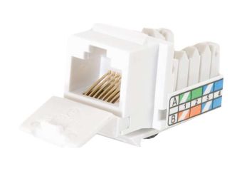C2G Cat5e 90º Keystone Jack