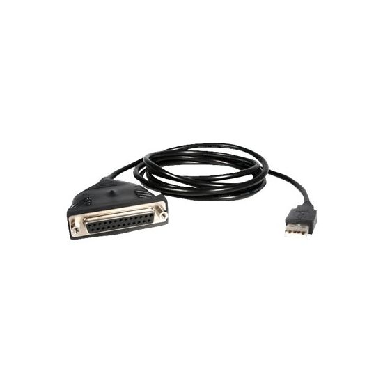 StarTech.com USB to DB25 Parallel Printer Adapter Cable
