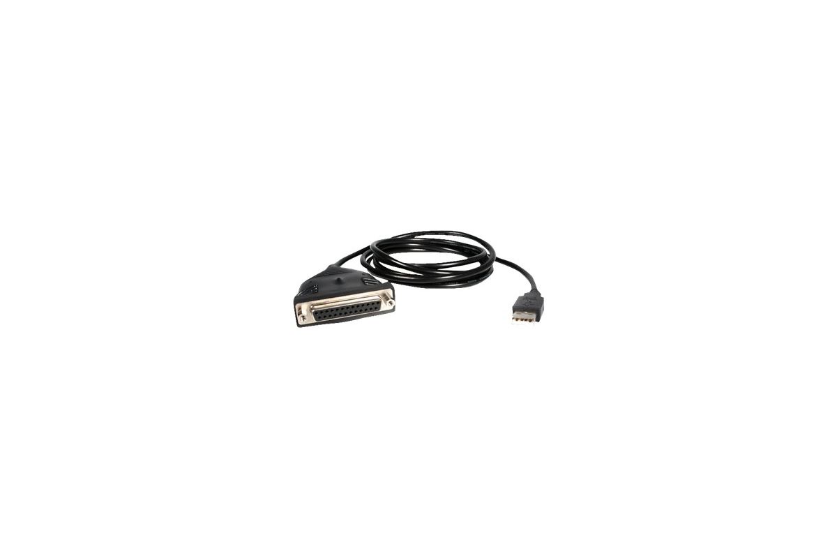 StarTech.com USB to DB25 Parallel Printer Adapter Cable