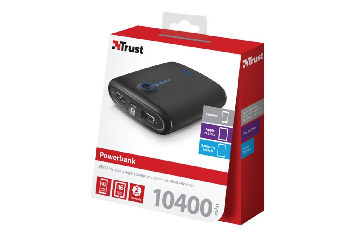 Trust XPO Powerbank 10400
