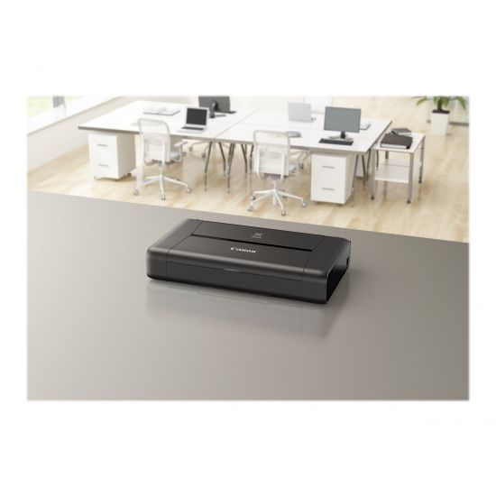 Canon PIXMA iP110w - printer - farve - blækprinter - med LK-62 batteri