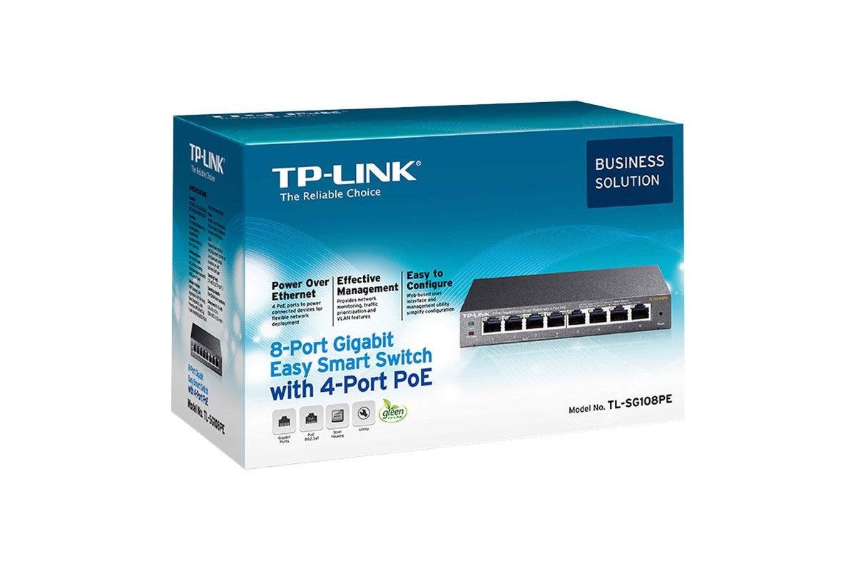 TP-Link Easy Smart TL-SG108PE