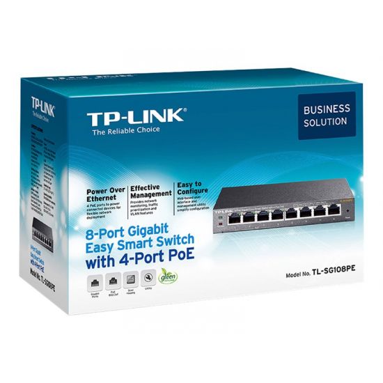 TP-Link Easy Smart TL-SG108PE
