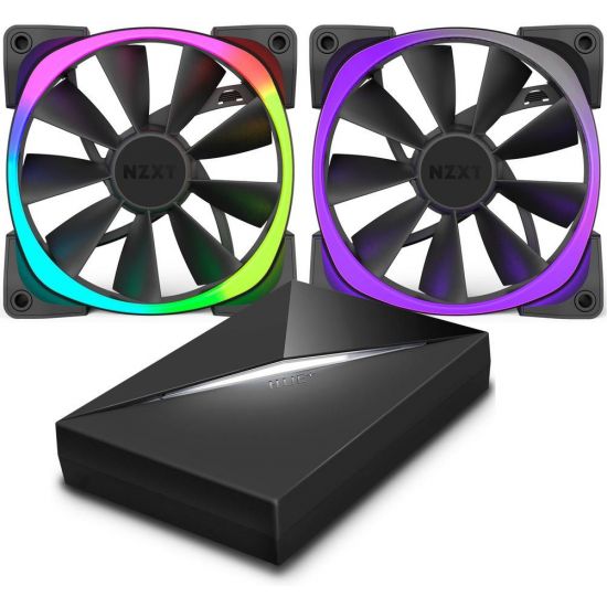 NZXT Aer 120mm RGB & HUE+ LED Casemod Kit