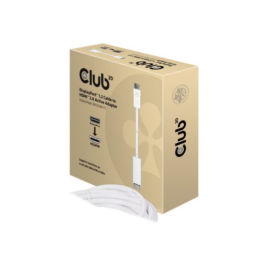 Club 3D CAC-1073 - videoadapter - DisplayPort / HDMI - 3 m