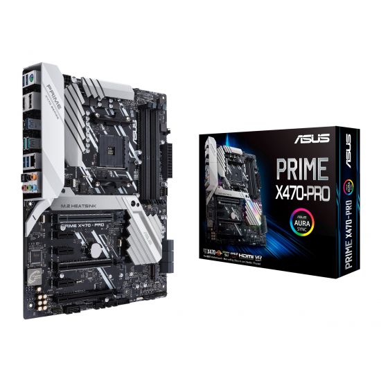 ASUS PRIME X470-PRO - bundkort - ATX - Socket AM4 - AMD X470