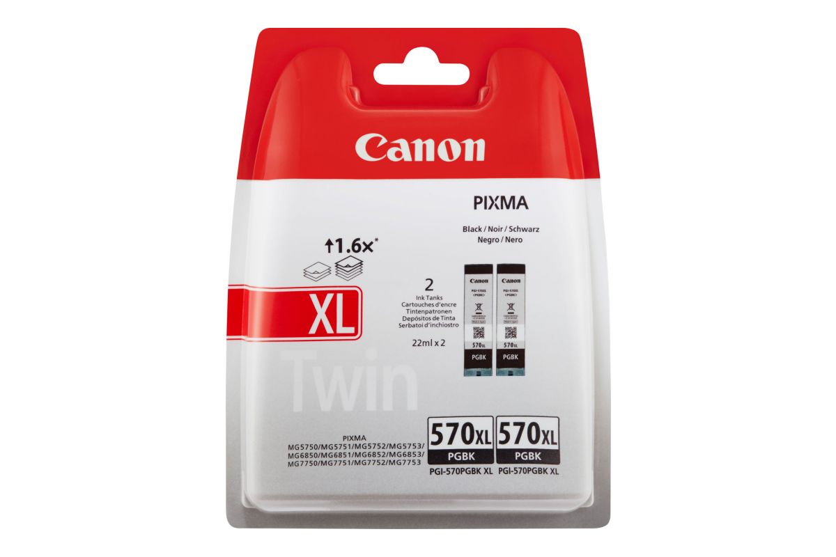 Canon PGI-570PGBK XL Twin Pack