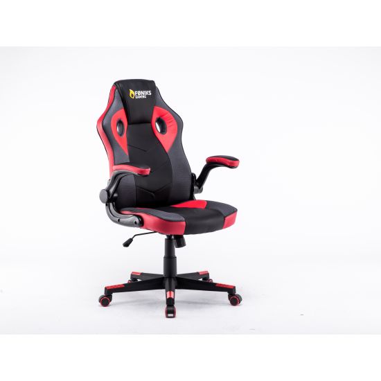 Føniks Gambit Gamer stol Sort/Rød