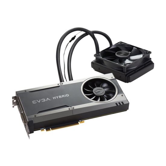 EVGA GeForce GTX 1080 FTW HYBRID GAMING - NVIDIA GTX1080 - 8GB GDDR5X - PCI Express 3.0 x16