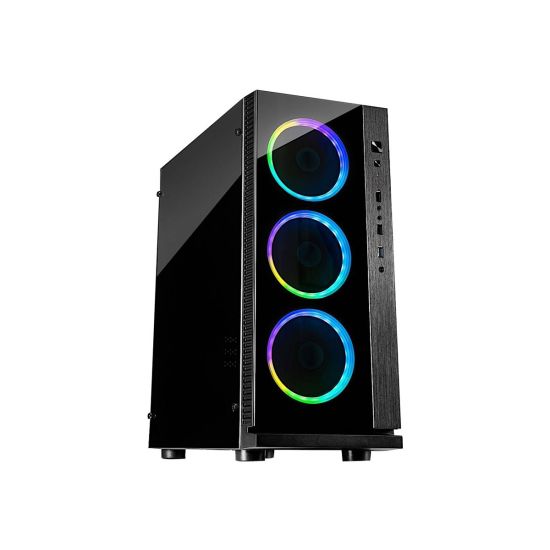 Inter-Tech Case ATX Midi W-III RGB Kabinet