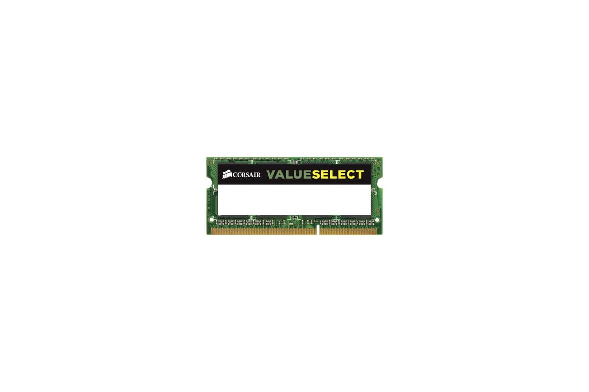 Corsair Value Select - 4GB - DDR3 - 1600MHz - SO DIMM 204-PIN