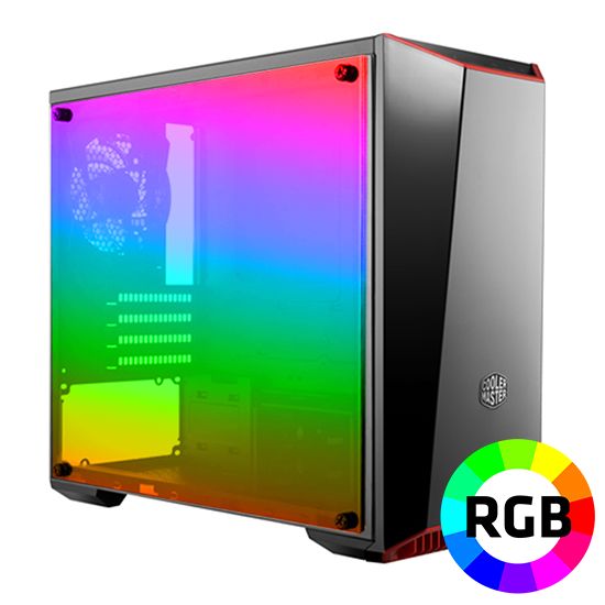 Føniks Value RGB Gamer Computer - Intel i5 9400F - 16GB RGB DDR4 - GTX1660 6GB - 480GB SSD - Vandkøler RGB - Uden Windows