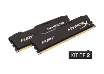 HyperX FURY - 16GB: 2x8GB - DDR3 - 1600MHz - DIMM 240-pin