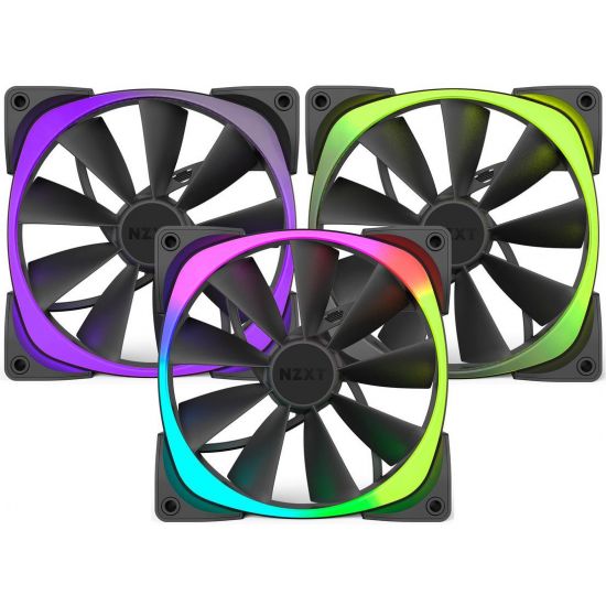 NZXT Aer RGB 140mm Blæser (3-Pak)