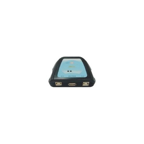 MicroConnect Manual USB Switch - USB sharing switch til periferiudstyr - 2 porte