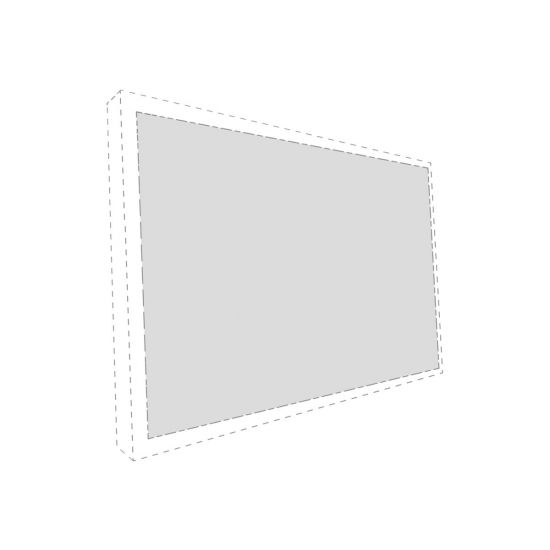 Multibrackets M Extra Cloth - projektionsskærm - 135 tommer (343 cm)