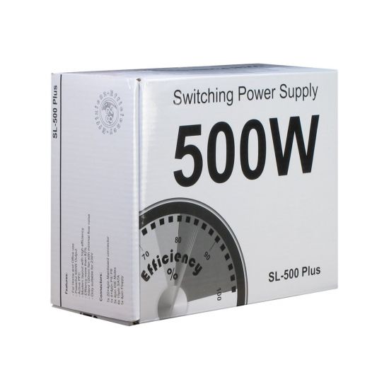 Inter-Tech SL-500 Plus - strømforsyning - 500W