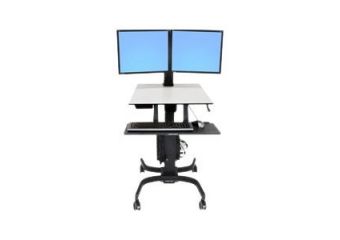 Ergotron WorkFit-C Dual Sit-Stand Workstation