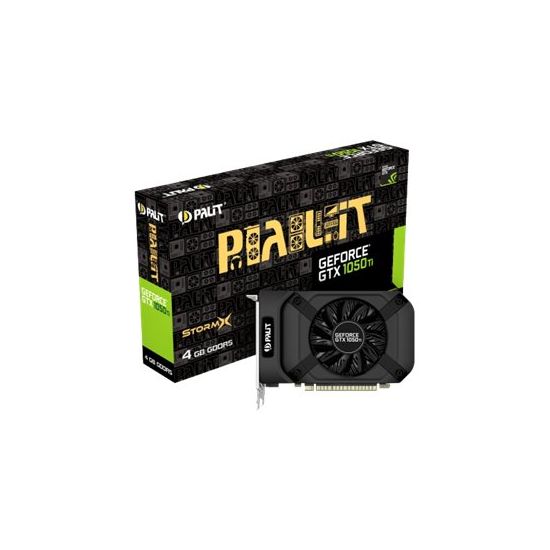 Palit GeForce GTX 1050 Ti StormX - NVIDIA GTX1050Ti - 4GB GDDR5 - PCI Express 3.0 x16