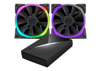 NZXT Aer 140mm RGB & HUE+ LED Casemod Kit