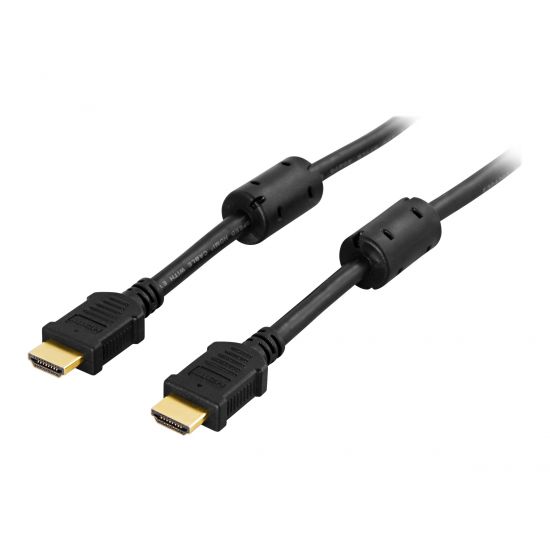 DELTACO HDMI til HDMI 2 m Sort