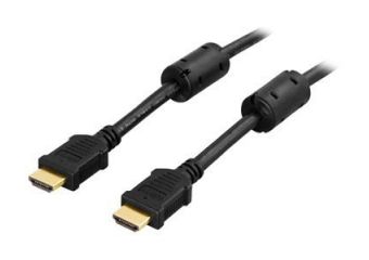 DELTACO HDMI til HDMI 2 m Sort