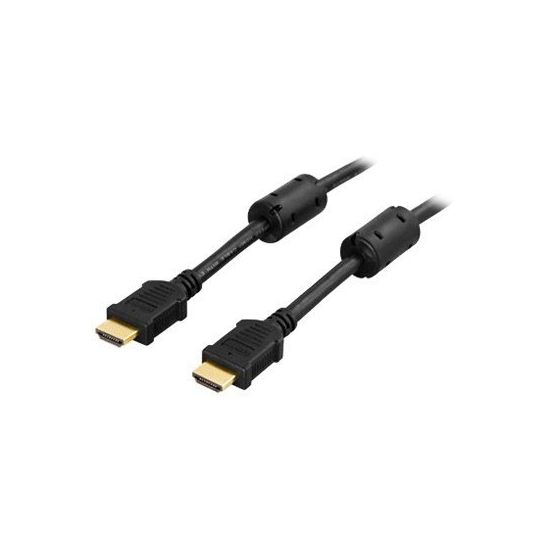 DELTACO HDMI til HDMI 2 m Sort