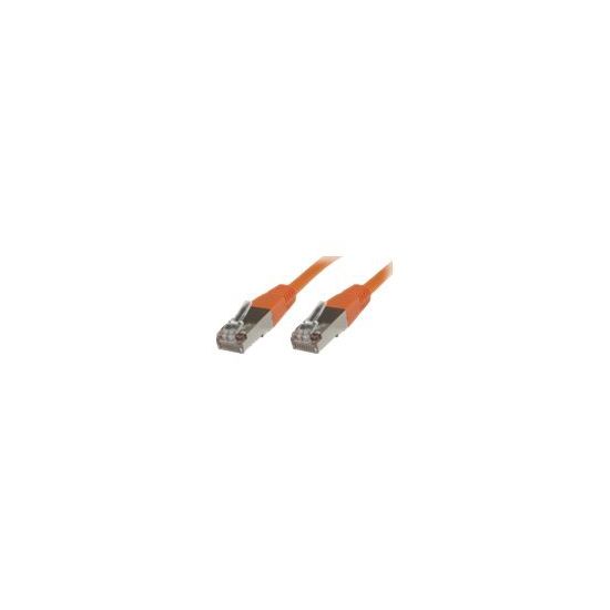 MicroConnect netværkskabel - 7 m - orange
