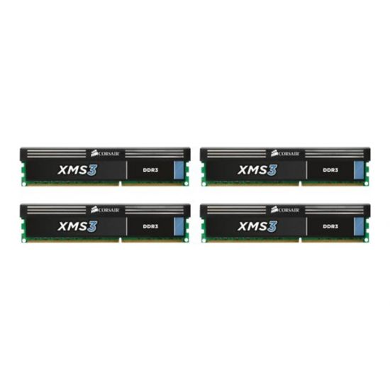 CORSAIR XMS3 - 32GB: 4x8GB - DDR3 - 1600MHz - DIMM 240-pin